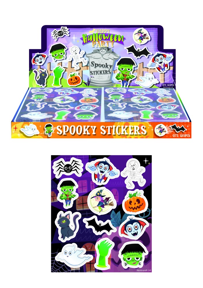 Halloween Sticker Sheets